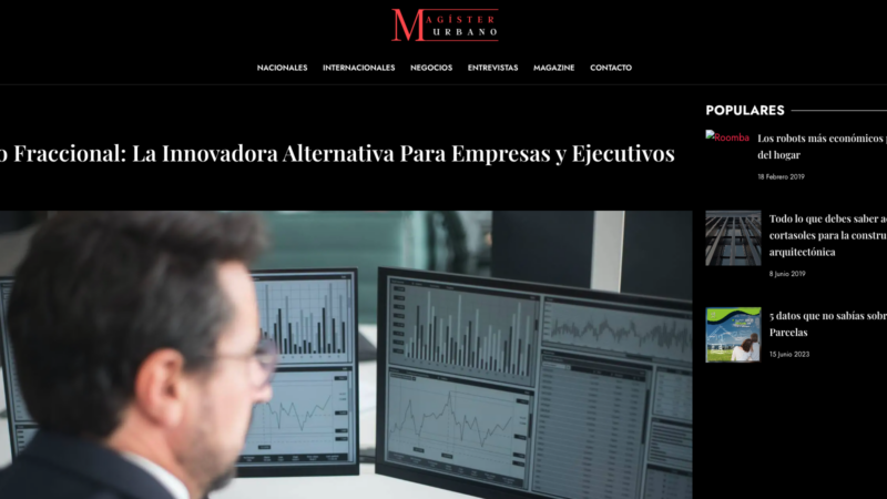 Trabajo Fraccional: La Innovadora Alternativa Para Empresas y Ejecutivos
