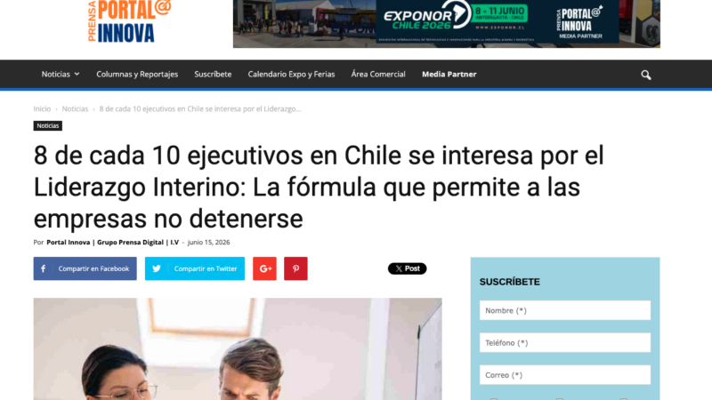 8 de cada 10 ejecutivos se interesa por el Liderazgo Interino: la formula que permite a las empresas no detenerse